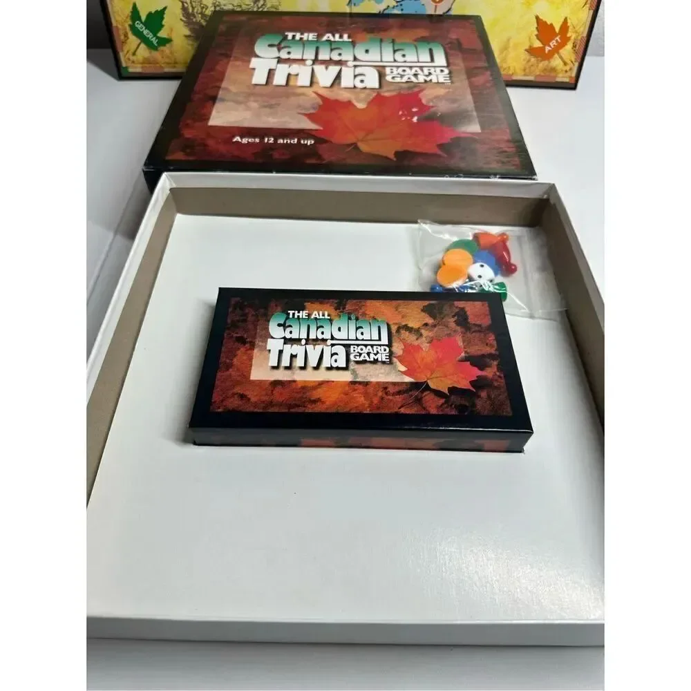 The Canadian Trivia Board game 130th anniversary